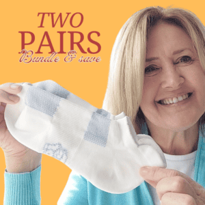 Anne Rollo Golf Anti-Fatigue Compression Sports Socks -  TWO PAIRS